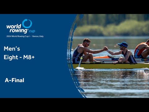 2024 World Rowing Cup I - Varese, Italy - Men's Eight (M8+) A-final