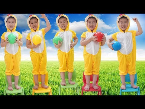 JOÃO PEDRO FOI CLONADO | Five Little Babies Jumping On The Bed Song | FUI CLONADA Nursery Rhyme