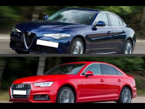 2017 Alfa Romeo Giulia 2.0 Turbo vs. 2017 Audi A4 2.0 TFSI S line