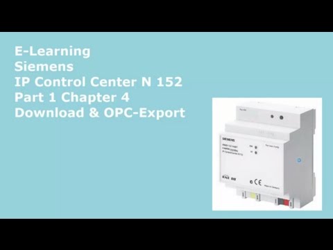 E-Learning Siemens IPCC N152 Part 1 Ch 4 Download OPC