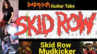 Mudkicker - Skid Row - Lead Guitar TABS Lesson