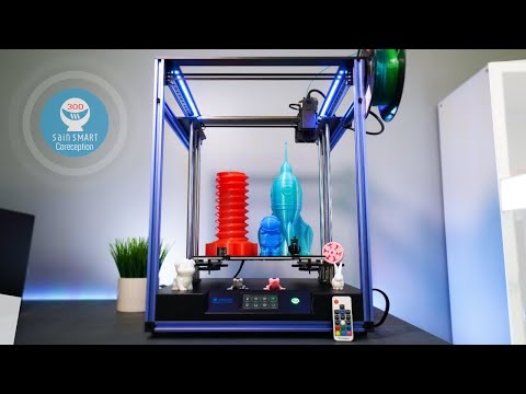 SainSmart Coreception 300 - CoreXY 3D Printer - Unbox & Setup