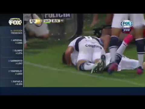 Gimnasia LP 1-0 Sarmiento   Primera Division fecha 17