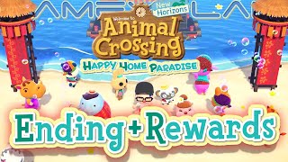 Happy Home Paradise Ending + Rewards | Animal Crossing: New Horizons DLC