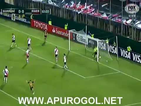 Guaraní vs River Plate 1-1 (1-3) Copa Libertadores 2015 - Semifinales VUELTA