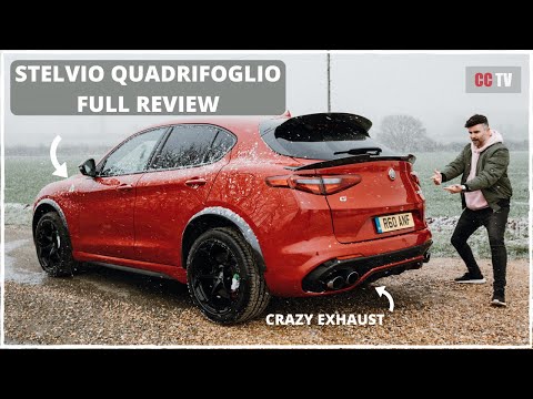 Alfa Stelvio Quadrifoglio 510hp REVIEW - The FERRARI of SUV's!