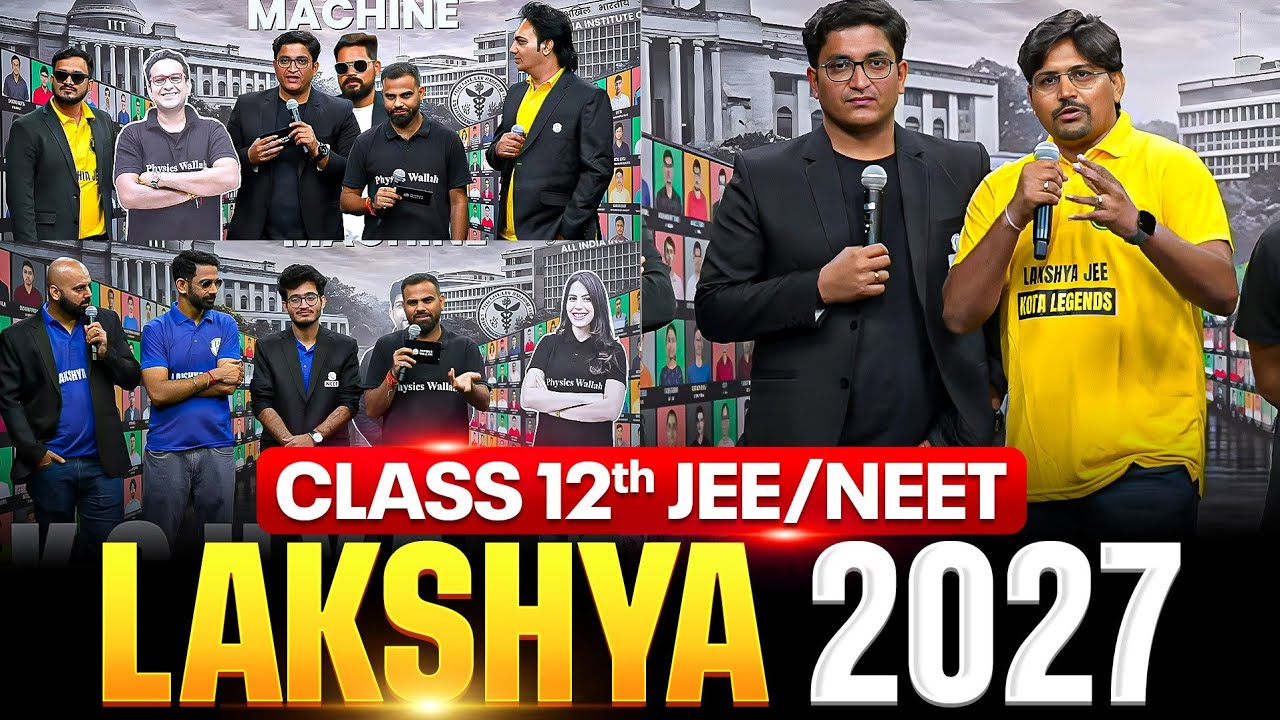 Launching Class 12 JEE/NEET Batch - LAKSHYA 2027🔥