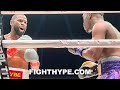 WATCH FLOYD MAYWEATHER TOY WITH & STOP DEJI FROM RINGSIDE | HIGHLIGHTS OF MAYWEATHER VS. DEJI