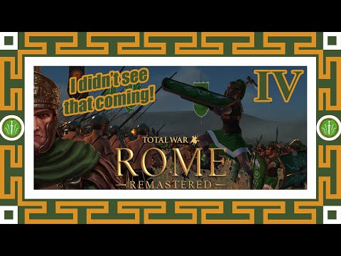 SUDDEN ATTACK!? | Total War: Rome Remastered | House of Brutii (Grand Campaign) #4