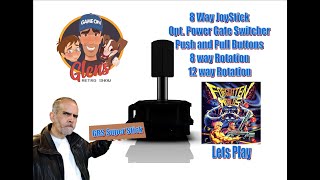 The new GRS Super Stick playing Forgotten Worlds