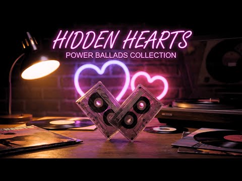 Hidden Hearts - Complete 80s & 90s Power Ballads Collection | 20 Emotional Love Songs