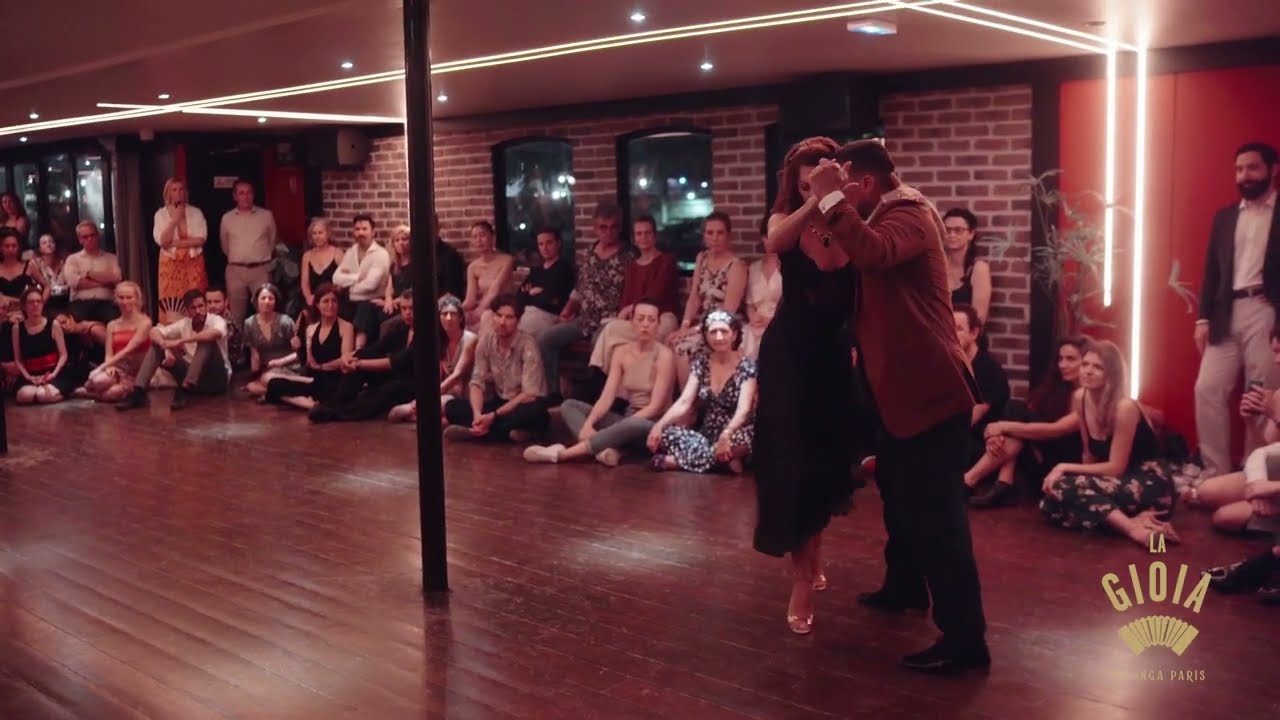 MOIRA CASTELLANO & OCTAVIO FERNANDEZ (2/5) @ Milonga LA GIOIA, Paris