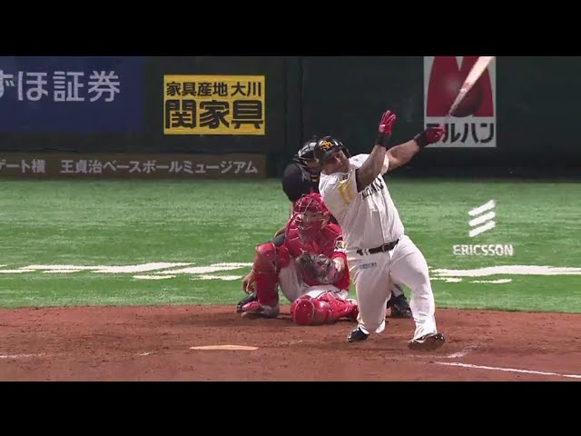 【9回裏】本日2本目!! ホークス・デスパイネの2ランホームラン!! 2018/6/17 H-C