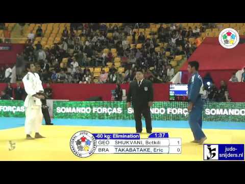 Betkili Shukvani (GEO) - Eric Takabatake (BRA) [-60kg] (2)