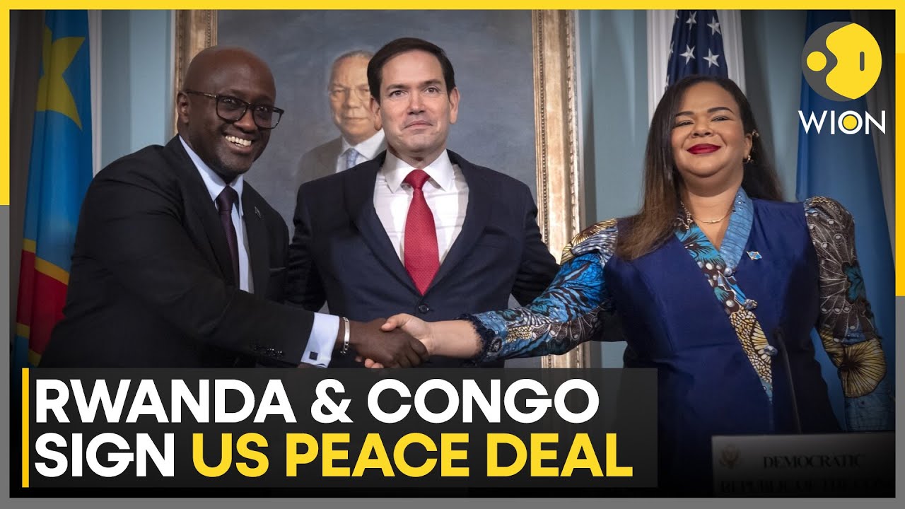 Rwanda & Congo Sign US-Brokered Peace Deal | New Path for Mineral Investment | WION