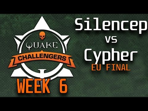 Silencep vs Cypher (Final) Quake Challengers EU/CIS week 6 (casted by Xron)