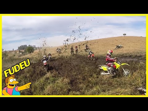 ATOLEIRO DE CARA PRA SUJAR A MOTO | 3° TRILHÃO DO PANTANO !