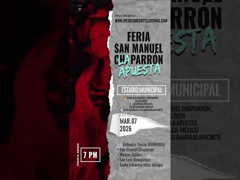 Grupo La Apuesta 🇲🇽 en San Manuel Chaparrón | Feria 2026