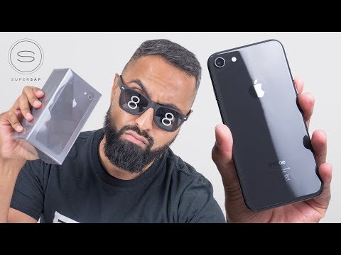 iPhone 8 SPACE GRAY Unboxing