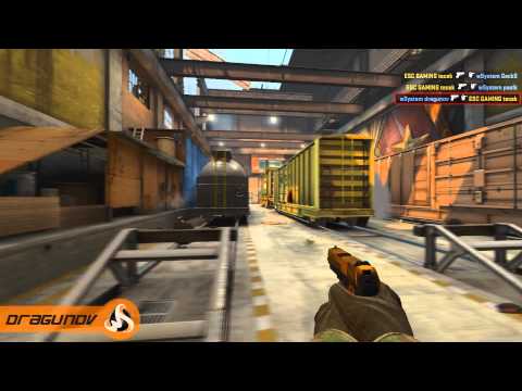 [CS:GO] wSystem vs ESC Gaming - dragunov 5 kills with p2000