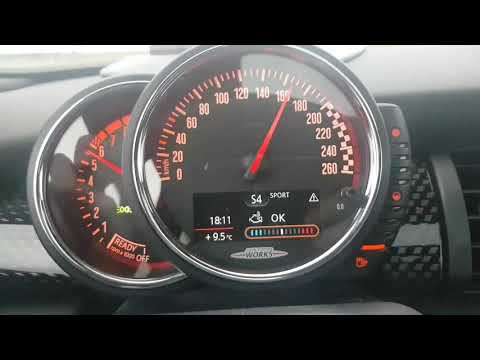 Mini JCW John Cooper Works F56 300hp 420NM Stage 1 Tuning (100kmh -200kmh)