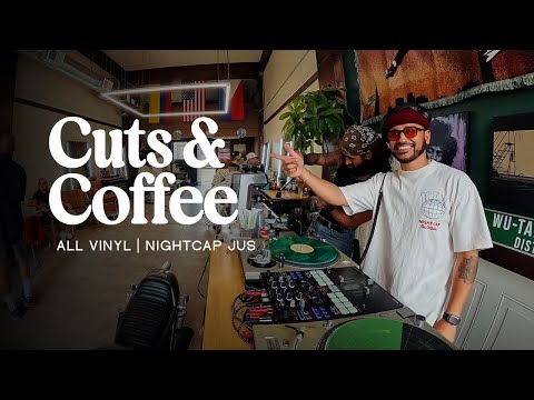 Cuts & Coffee ep 2 | ALL VINYL (R&B Soul, Funk, 90s 00s) ft NIGHTCAP JUS