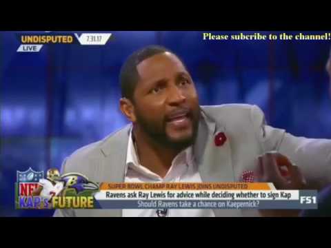 Skip and Shannon Undisputed Today 7/31/2017 - Ray Lewis joins about Colin Kaepernick's future?