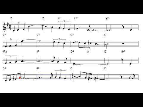 Begin The Beguine   Cole Porter  1935 Bb Trumpet or Tenor Sax Play Along