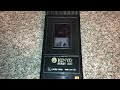 Rewinding The Sword In The Stone 1986 White Clamshell VHS In My Kinyo VHS Rewinder