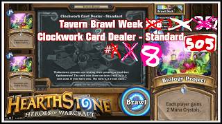 Hearthstone: Tavern Brawl - Clockwork Card Dealer - Standard # 8 - Week 505