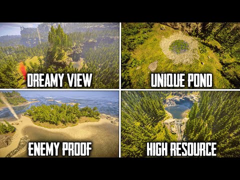 Top 6 Best Base Locations In Sons Of The Forest!