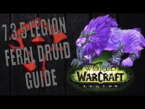 7.3.5  Legion: FERAL DRUID PvP GUIDE