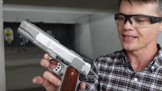 Video: Smith & Wesson SW1911 E-Series .45 Auto 5 tum 8rd
