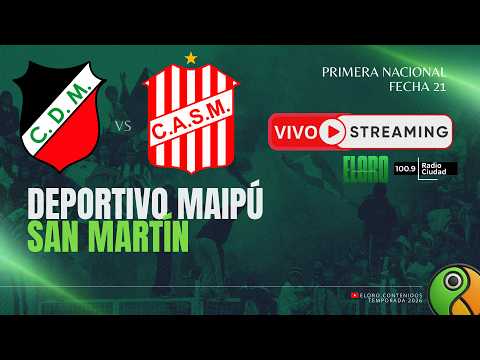 EN VIVO | DEPORTIVO MAIPÚ  VS SAN MARTÍN DE TUCUMÁN | PRIMERA NACIONAL