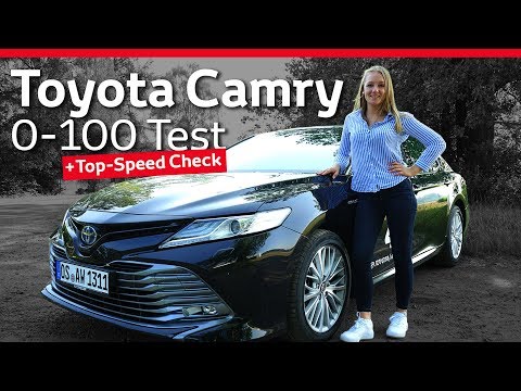 Toyota Camry Hybrid 0-100 Test und Höchstgeschwindigkeit | Acceleration Test