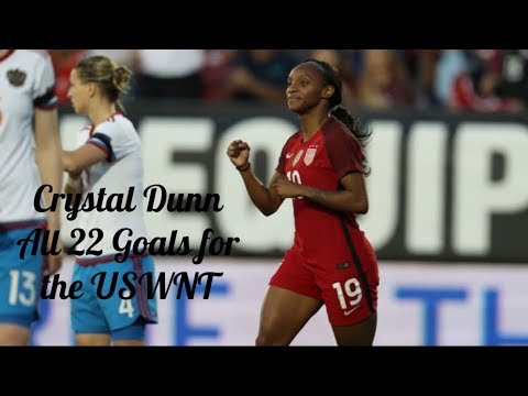 All 22 Goals for the USWNT ● Crystal Dunn ● 2015/2017
