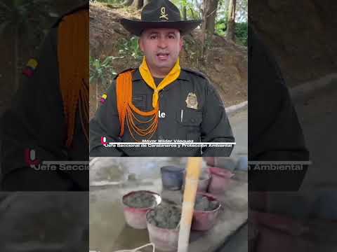#noticiasantioquia Capturan a 10 personas por presunta minería ilegal en Girardota.