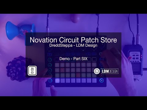 DreddSteppa Demo Part 6 - Novation Circuit Pack by LDM Design
