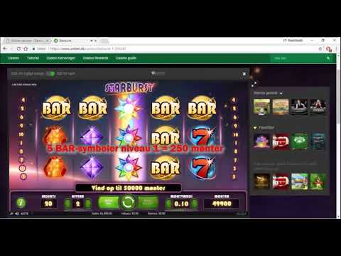 Dansk guide til Starburst spilleautomaten