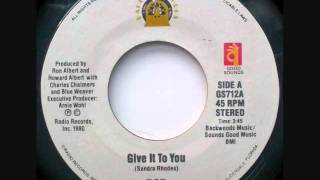 RCR - Give It To You