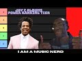 Jay Z Albums RANKED Tier List