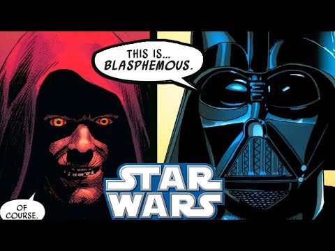 When Darth Vader YELLED At Sidious!! - Star Wars Comics Explained