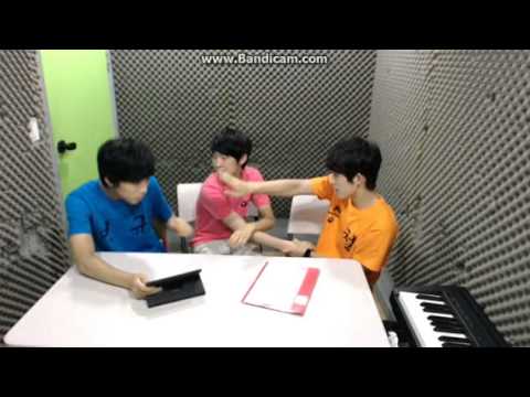 [17TV] 130625 Seungcheol, Mingyu and Soonyoung singing Face