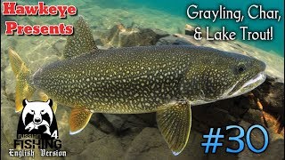 Russian Fishing 4 | #30 - Grayling, Char, and Lake Trout!