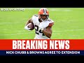 Nick Chubb & Browns Agree to 3-Year Contract Extension | CBS Sports HQ