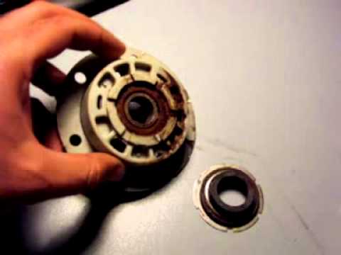 comment demonter un roulement de machine a laver