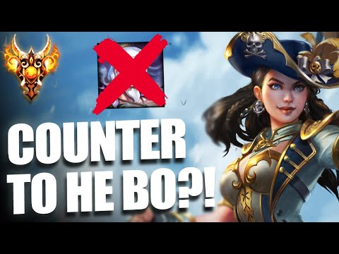 CHANG'E IS MY FAVORITE COUNTER TO HE BO!! Ranked Joust- Smite