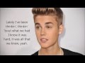 Justin Bieber - Nothing Like Us - Lyrics in full HD ...
