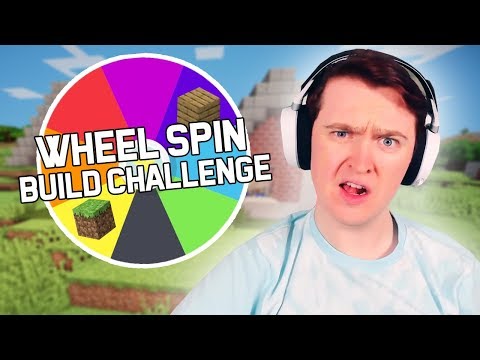 Spinning A WHEEL To Decide My MINECRAFT HOUSE?!