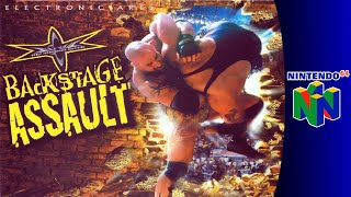 Nintendo 64 Longplay: WCW Backstage Assault